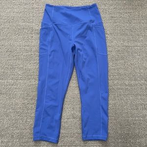 RBX blue cropped leggings